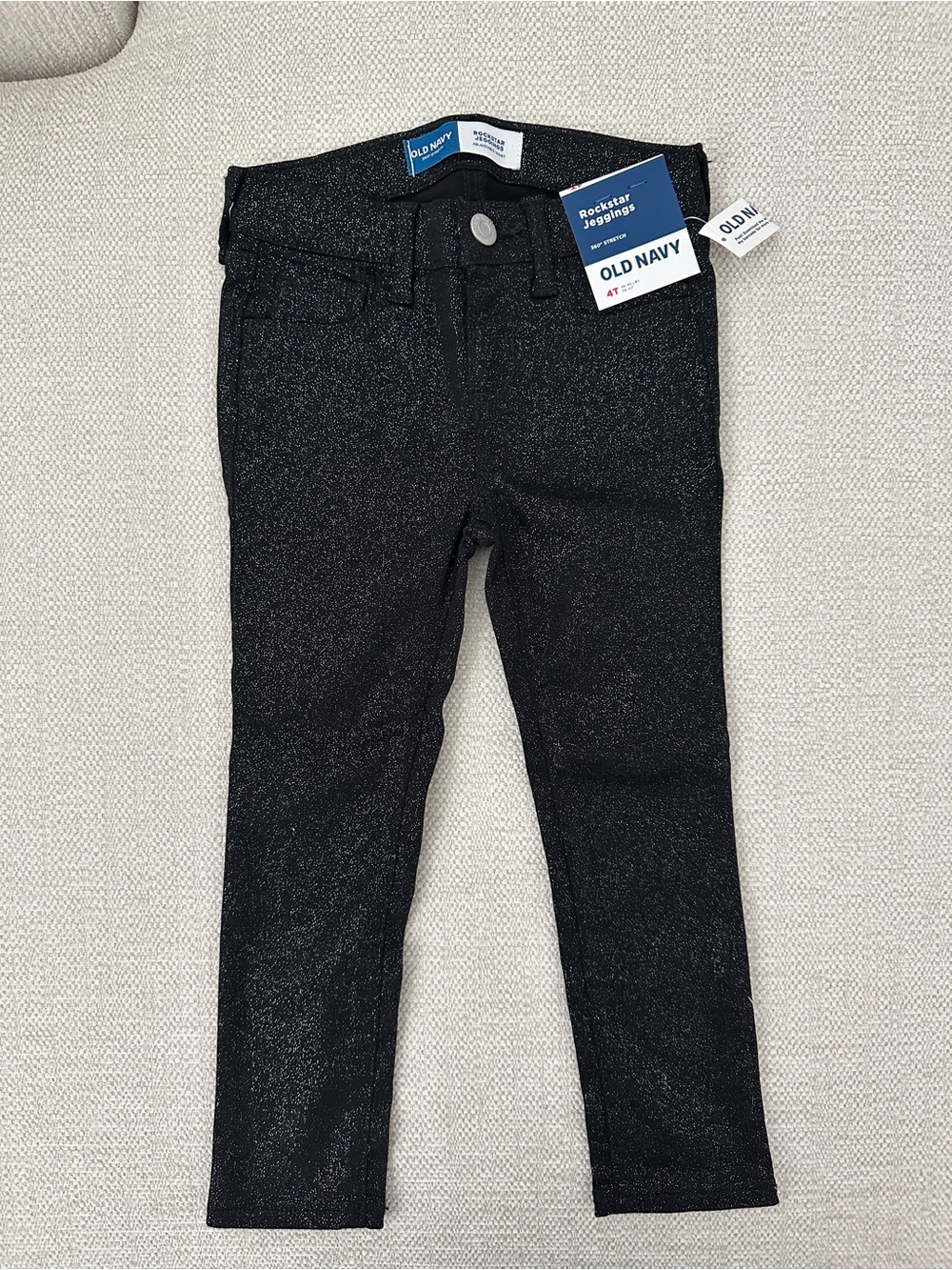 Old Navy Rockstar 360° Stretch Sparkle Jeggings for Toddler Girls